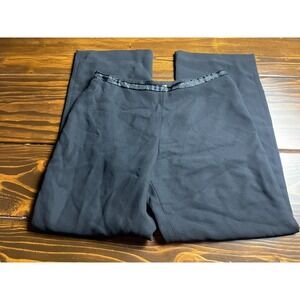 Petite Sophisticate Outlet Pants, Womens 10, Black, Dress Pants, Beaded